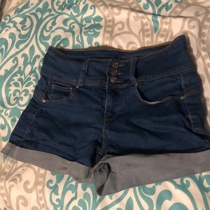 Forever 22 dark wash shorts